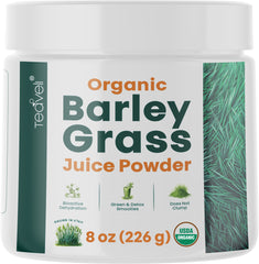 Polvo de jugo de hierba de cebada orgánico USDA