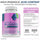 Fermented Blueberry Powder Supplement - 60 Capsules