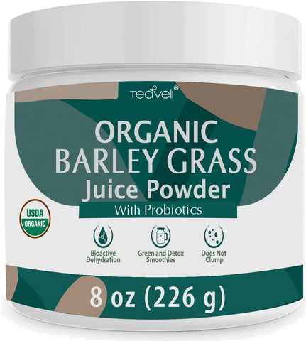Organic Barley Grass Juice Powder with Probiotics